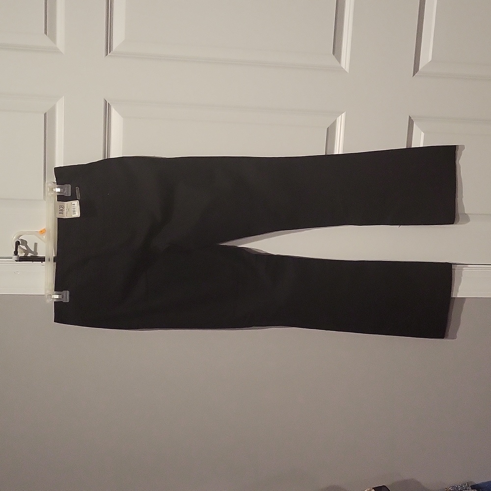 BKE Mollie bootcut black chino pants